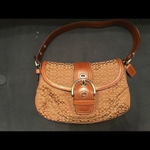 Small C Coach Shoulder Bag